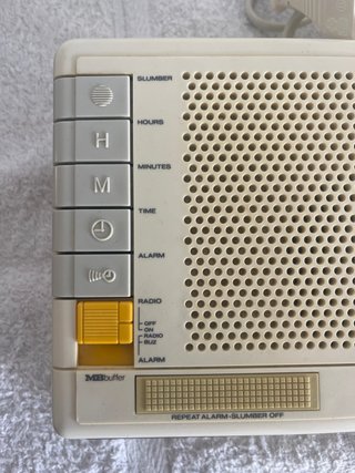 Radio Despertador Philips D-3620 Beige
