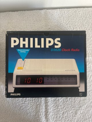 Radio Despertador Philips D-3620 Beige