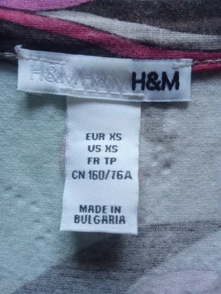 Maglia H&M fantasia colorata