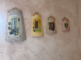 4 Decoraciones de Pared Terraza