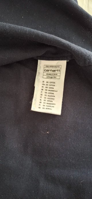 Camisa Carhartt Kruger Azul Talla M