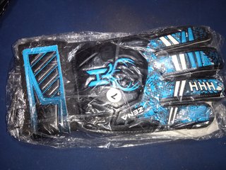 Guantes de Portero azul-negro