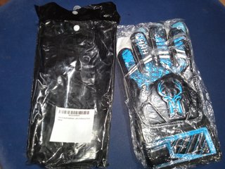 Guantes de Portero azul-negro