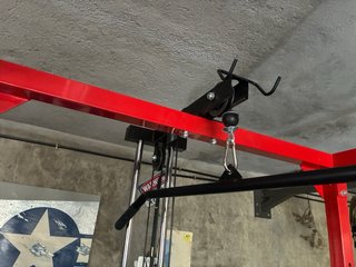 Rack jaula Gimnasio Polea Doble