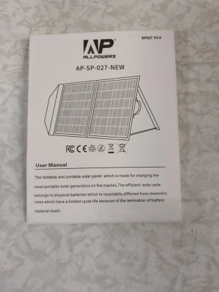 Placa Solar Plegable