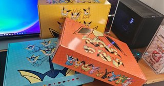Caja Regalo Jolteon Pokémon Abierta SIN SOBRES