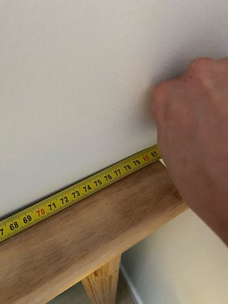 Espejo de madera.