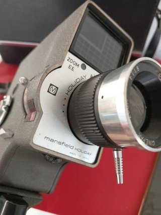 Cámara de cine Mansfield Holiday Zoom
