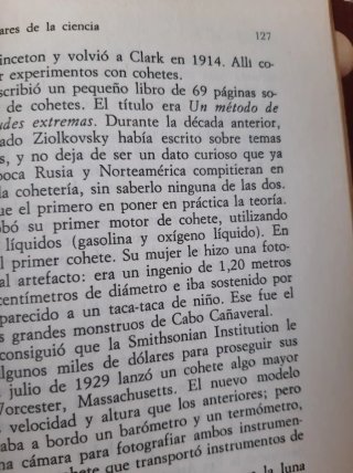 Momentos estelares de la ciencia.