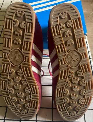 Adidas Jeans burdeos Talla 46