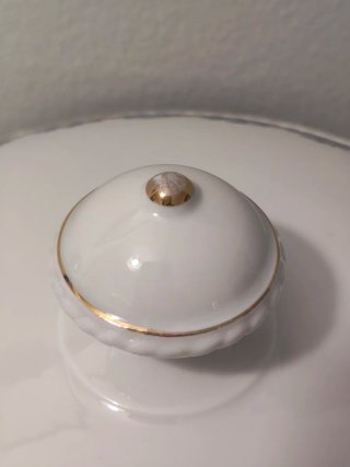 Zuppiera Freiberg Keramik con mestolo