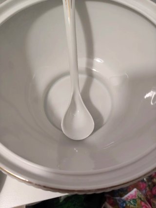 Zuppiera Freiberg Keramik con mestolo