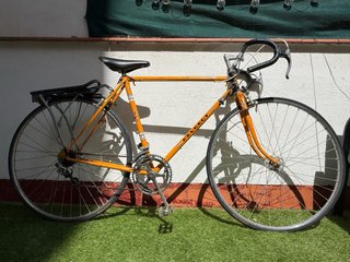 Bicicleta Clásica Peugeot 70s Naranja