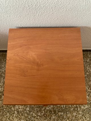 Cabezal y mesillas de madera de aliso