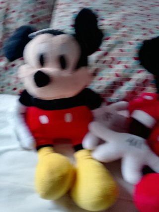 Peluche Mickey y Minnie Mouse