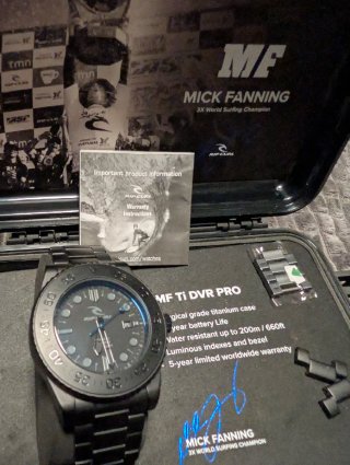 Rip Curl MF Ti DVR Pro - Edición Mick Fanning