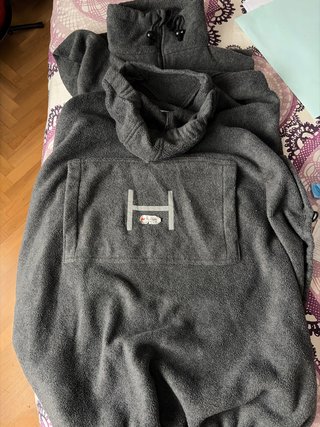 Abrigo Porteo Gris Talla Única
