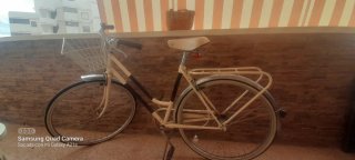 Bicicleta Vintage con Cesta GHC