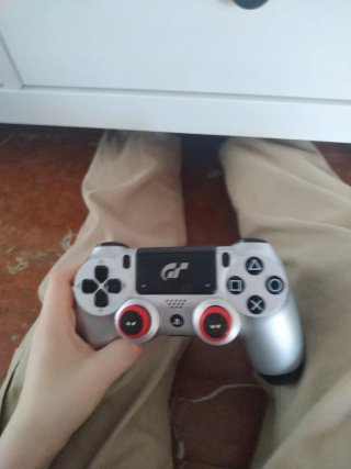 Mando DualShock 4 PS4 Plata
