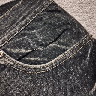 Vaqueros Uomo baggy y2k Angels ballon