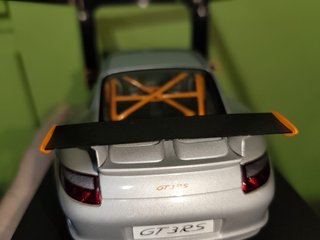 Porsche 997 GT3 RS Plata Naranja