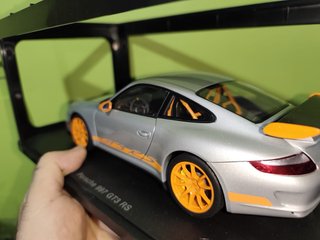 Porsche 997 GT3 RS Plata Naranja