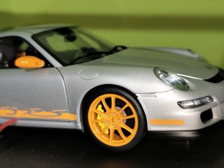 Porsche 997 GT3 RS Plata Naranja