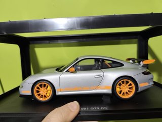 Porsche 997 GT3 RS Plata Naranja