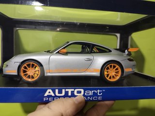 Porsche 997 GT3 RS Plata Naranja