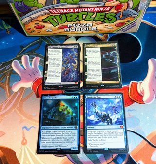 Lote de cartas Magic: The Gathering Ninja Turtles