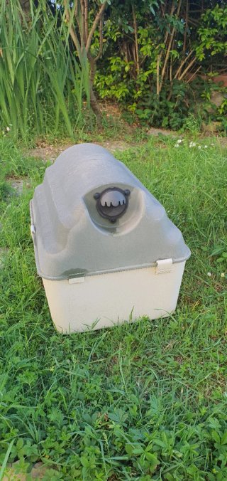 Cuccia cottage mini da esterno per cani di piccola