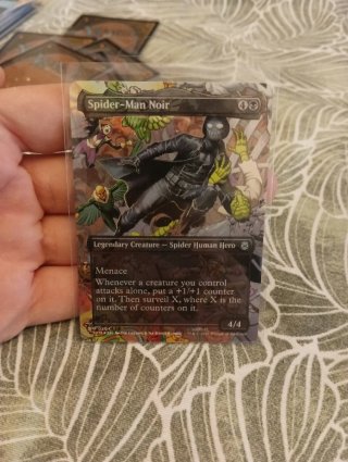 Cartas FOIL Magic Spiderman (Mar)