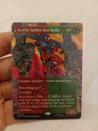 Cartas FOIL Magic Spiderman (Mar)