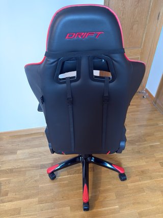 Silla Gaming Drift Negra/Roja Ajustable