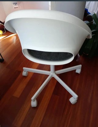 Silla Ikea Loberget/Malskär Blanca