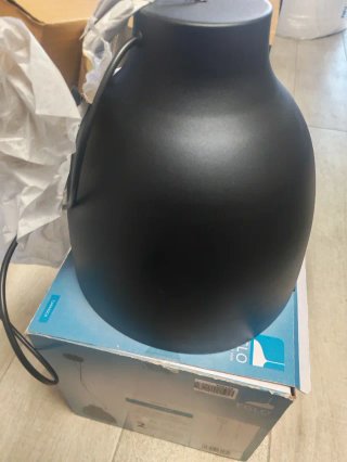 Lámpara Colgante Eglo Camasca Negra