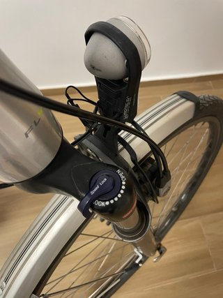 Bicicleta Eléctrica Flyer Plata