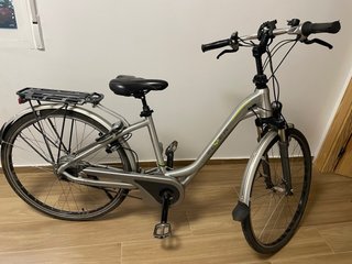 Bicicleta Eléctrica Flyer Plata