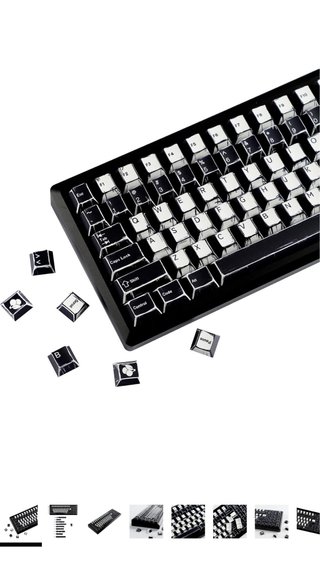 Juego Teclas Manga Retro Teclado