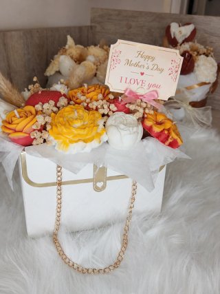 Bolso de velas aromáticas dia de la madre