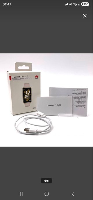 Huawei Band 7 Dorado/Rosa