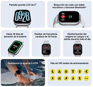 Xiaomi Redmi Watch 5 Active Plata