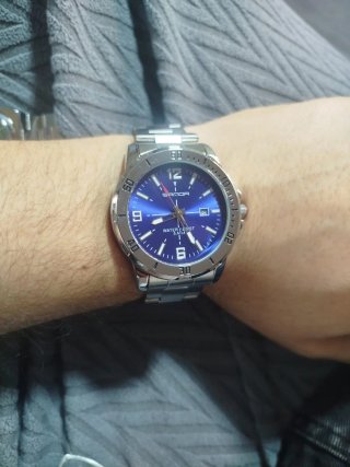 Reloj Explorer 43mm Acero Dial Azul Nuevo