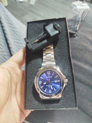 Reloj Explorer 43mm Acero Dial Azul Nuevo