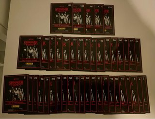 Colección cromos Stranger Things Panini