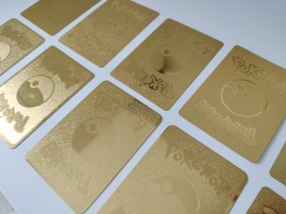 Lote 10 Cartas Doradas Pokémon VMAX GX