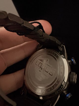 Reloj Lotus Cronógrafo 18680/2 Negro/Azul