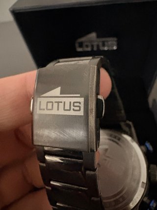 Reloj Lotus Cronógrafo 18680/2 Negro/Azul