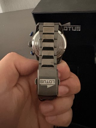 Reloj Lotus Cronógrafo 18680/2 Negro/Azul