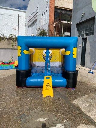 Castillo Hinchable Bob Esponja 3x3m más castillo